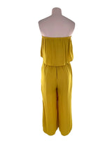 Enterizo strapless encauchado