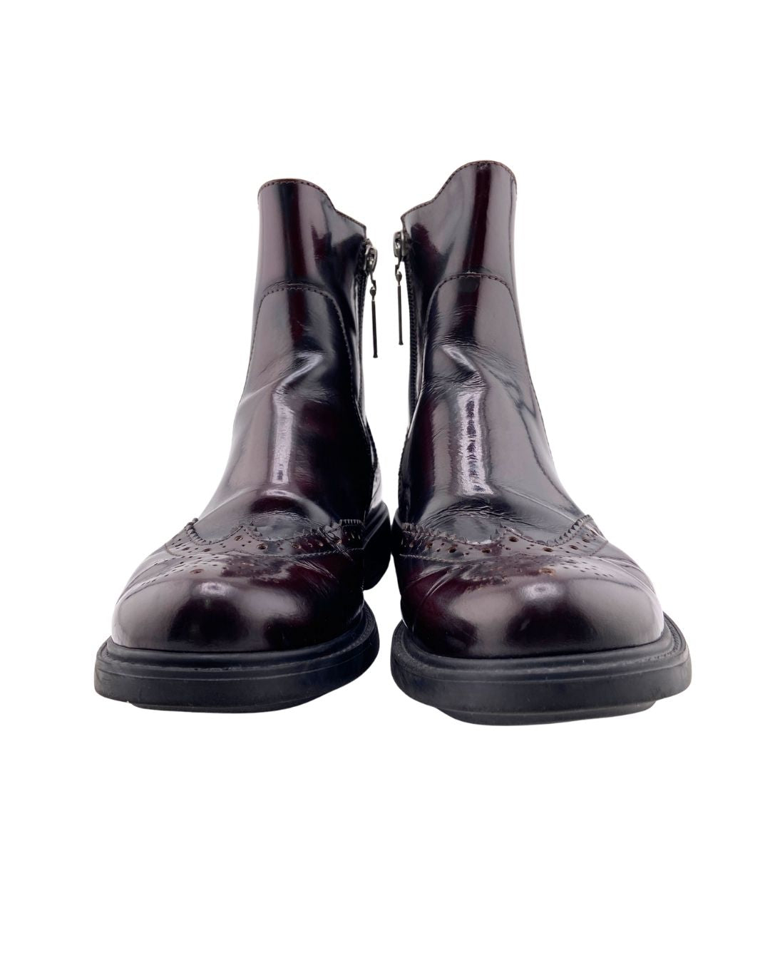Botines en cuero