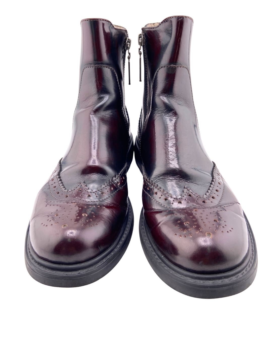 Botines en cuero