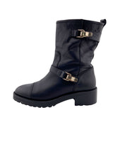 Botines en cuero