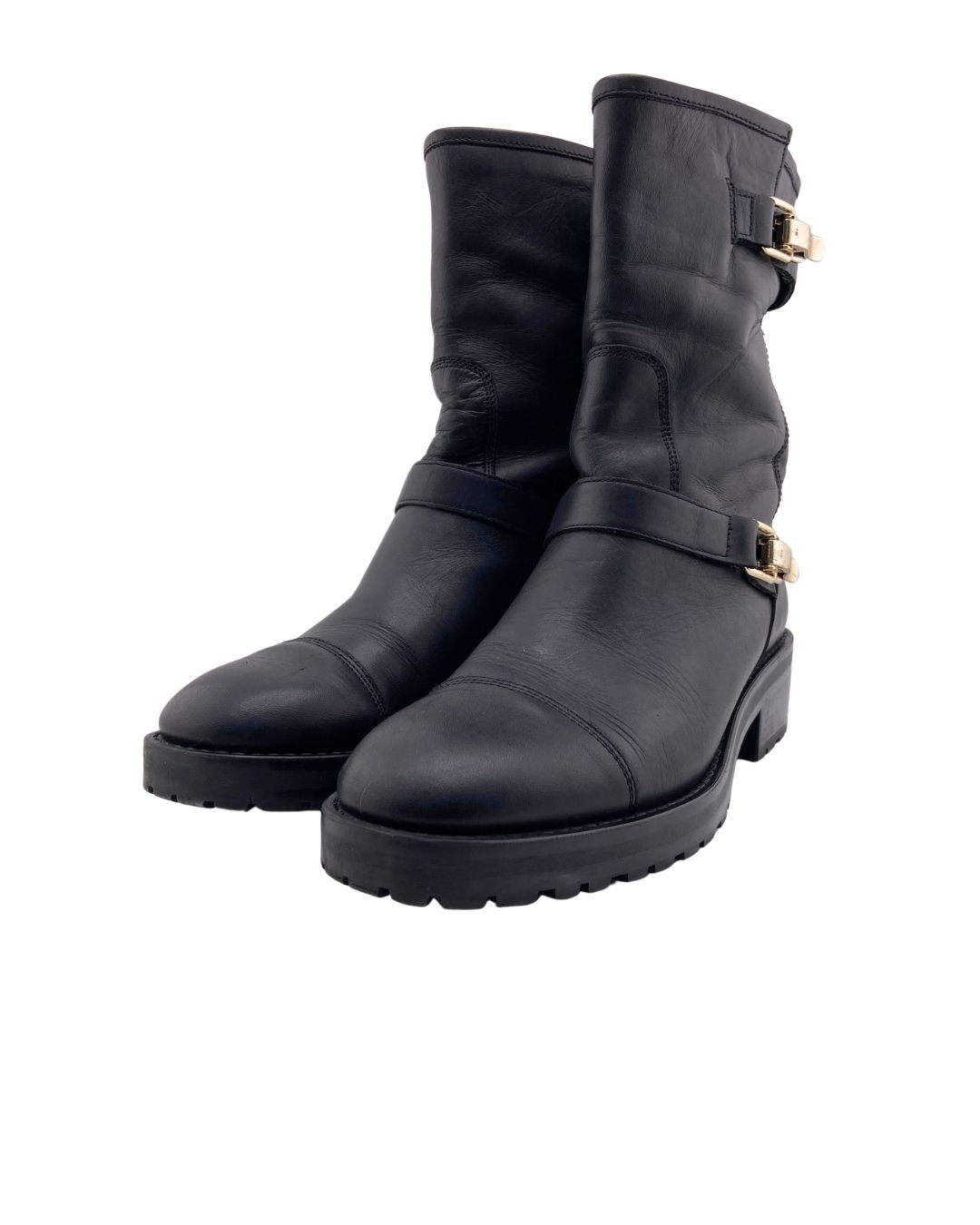 Botines en cuero