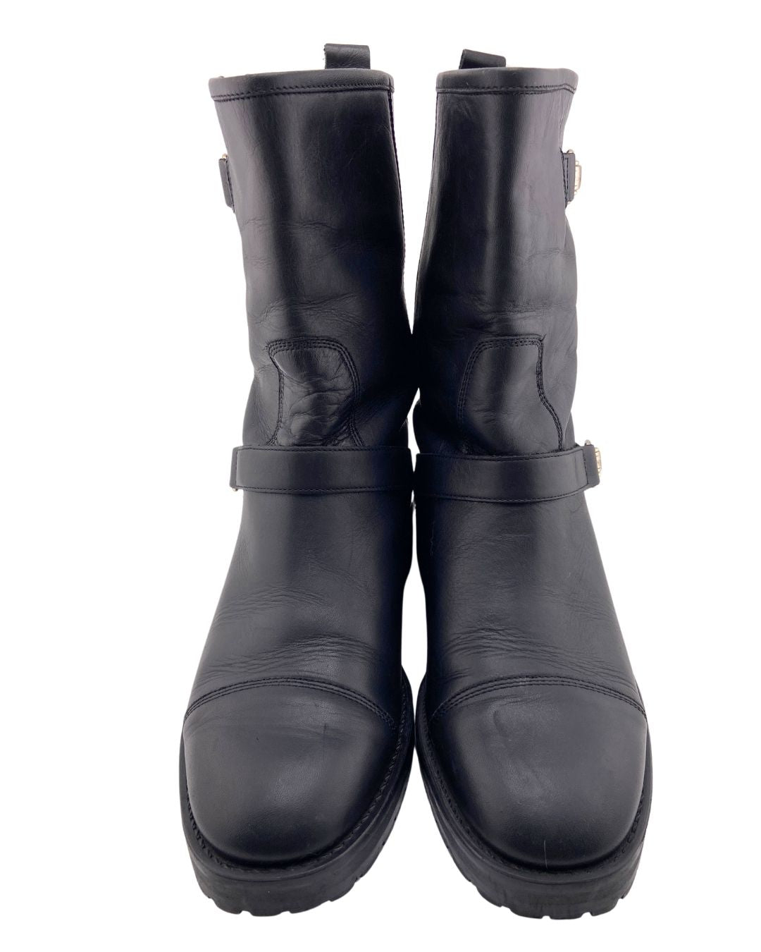 Botines en cuero