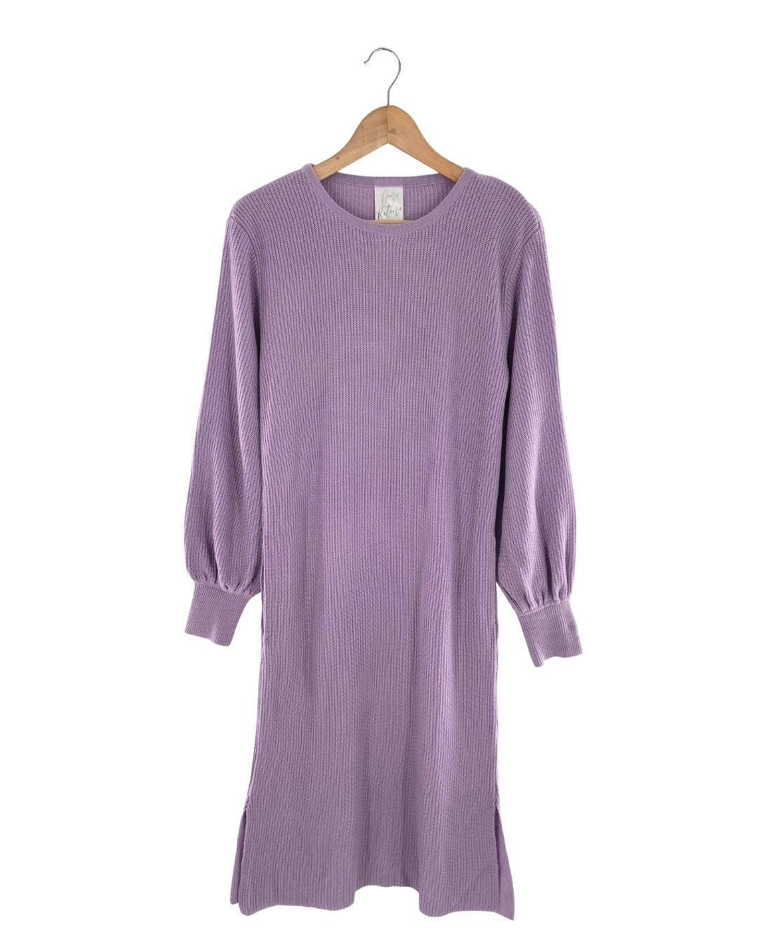 Maxi vestido tejido