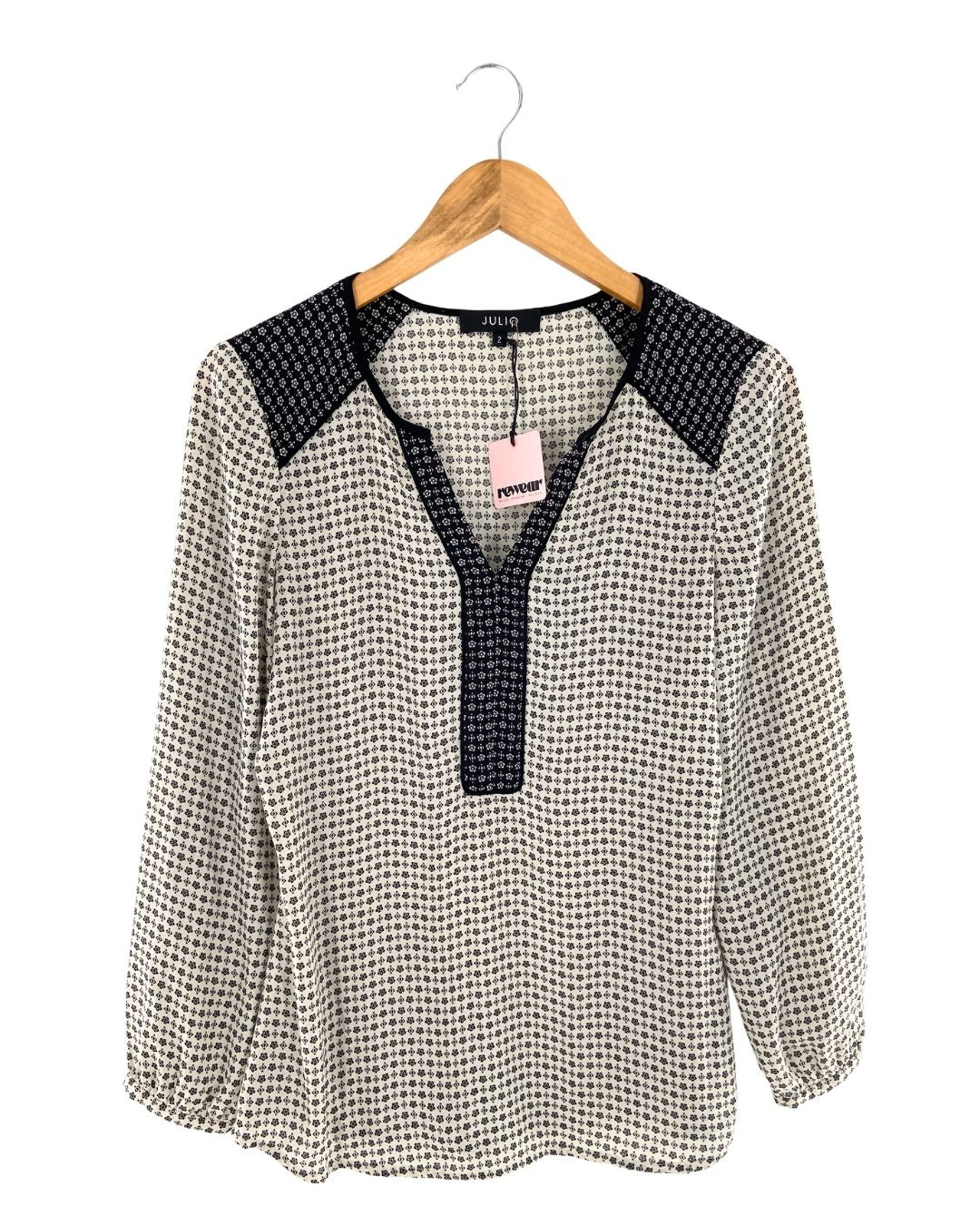 Blusa manga larga
