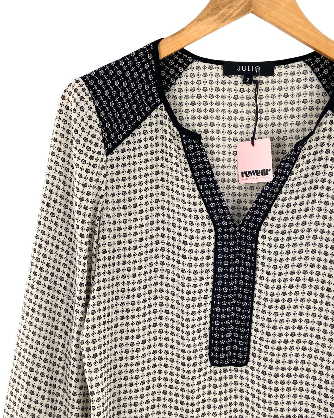 Blusa manga larga