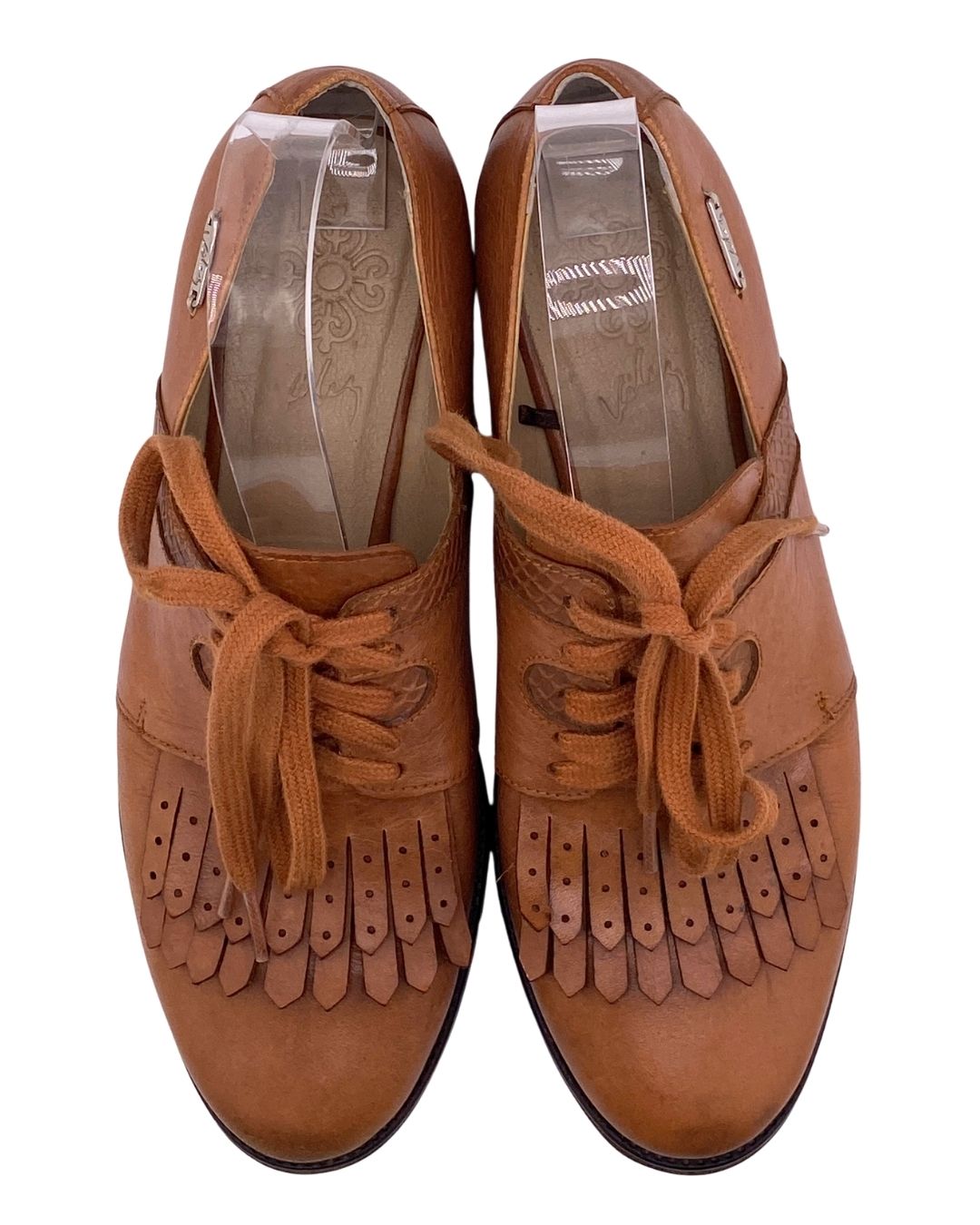 Oxford en cuero con cordones