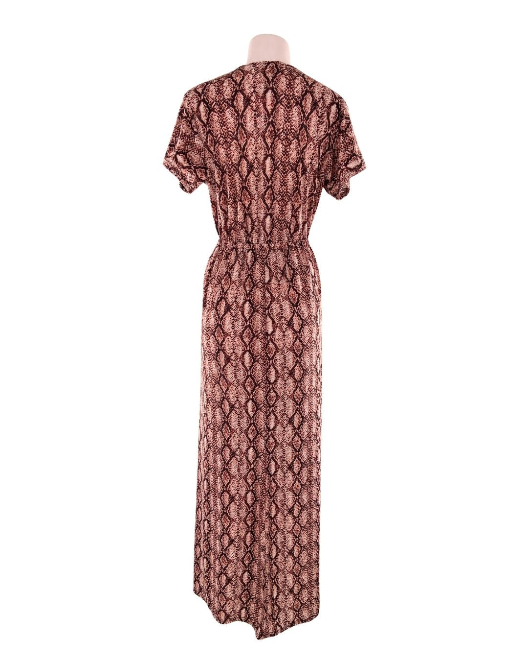 Maxi vestido delgado print