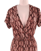 Maxi vestido delgado print