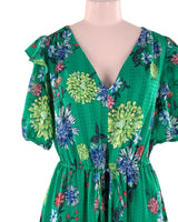 Maxi vestido con textura print