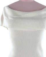 Blusa off shoulder canale