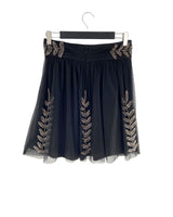 Falda midi en mesh