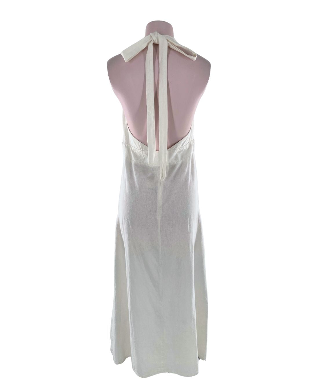 Maxi vestido al cuello