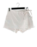 Skirt short en denim rigido
