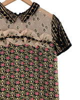 Vestido en jacquard diseño