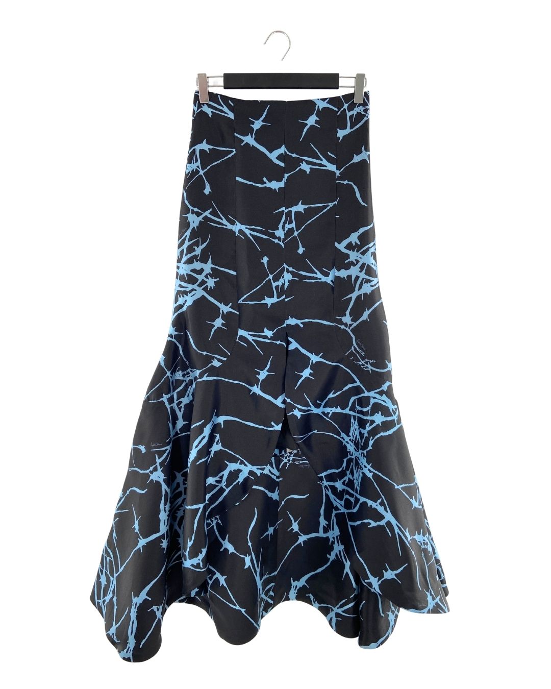 Maxi falda rigida sirena print