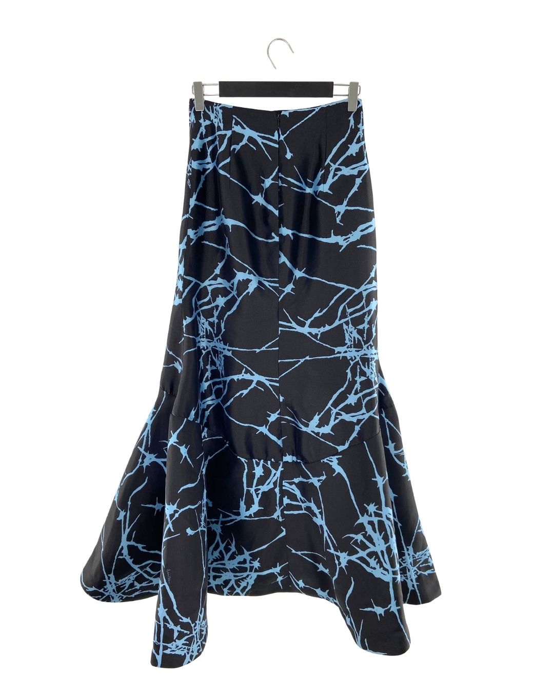 Maxi falda rigida sirena print