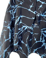 Maxi falda rigida sirena print