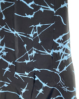 Maxi falda rigida sirena print