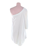 Vestido mini one shoulder