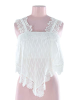 Blusa anudada en espalda