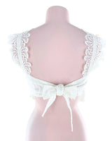 Blusa anudada en espalda