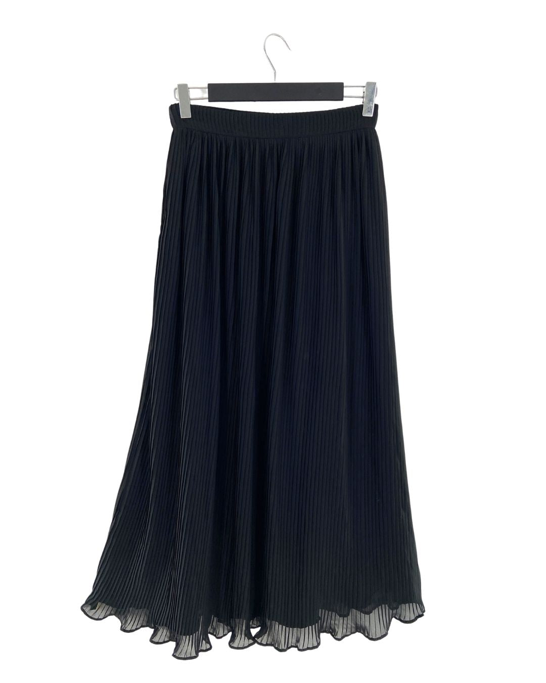 Maxi falda stretch plisada