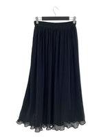 Maxi falda stretch plisada