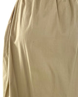Maxi falda rigida amplia