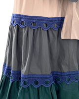Maxi falda ridida wrap