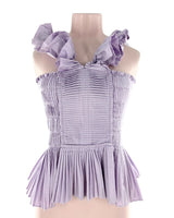 Blusa de tiras encauchada