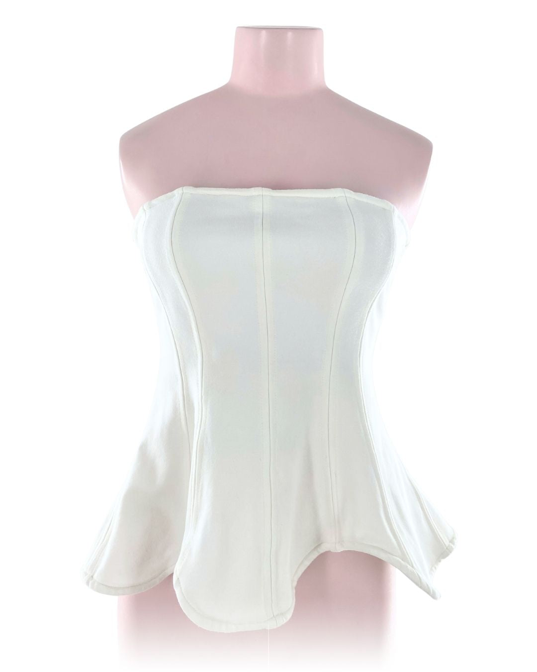 Blusa strapless stretch