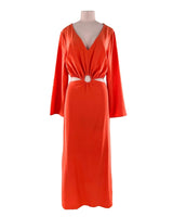Maxi vestido estructurado