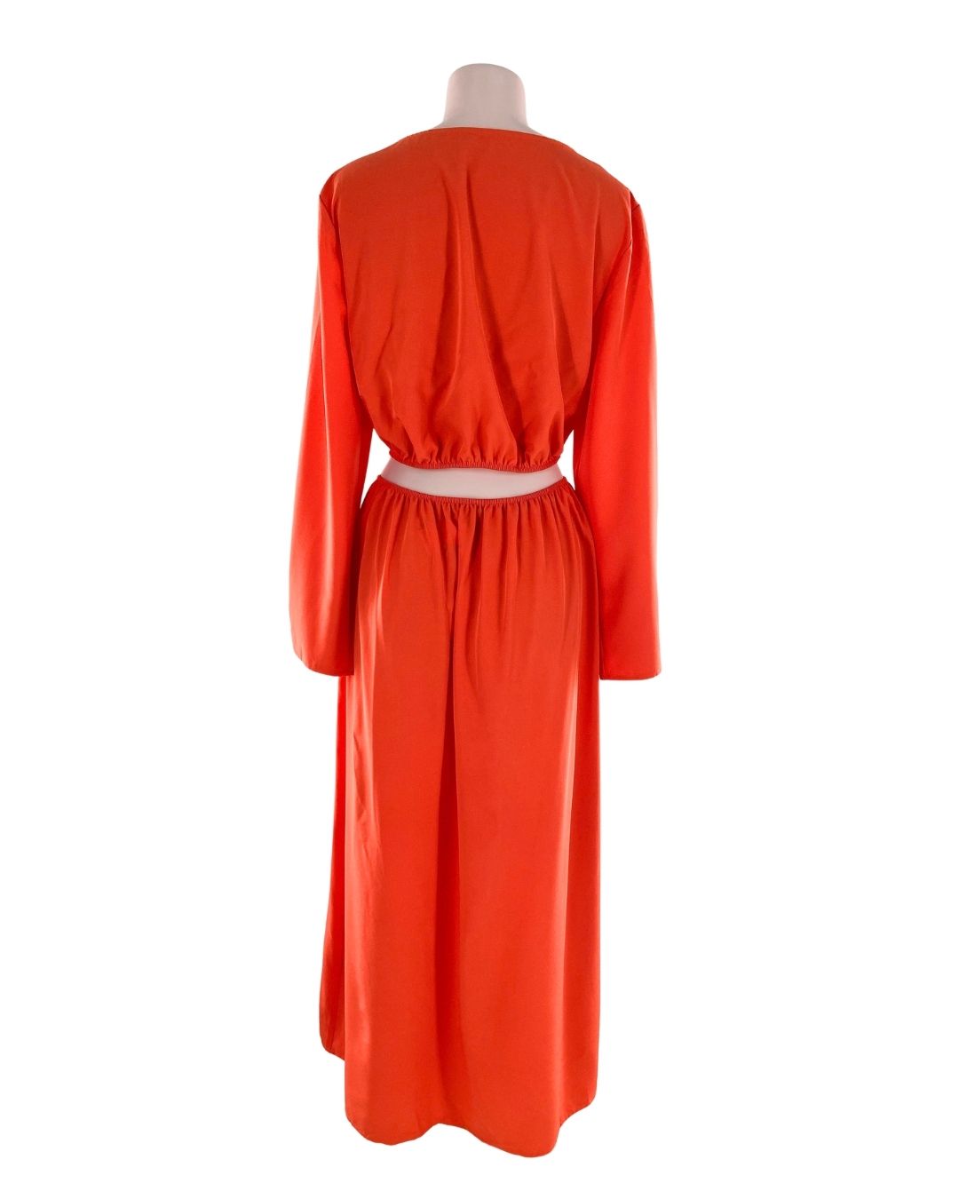 Maxi vestido estructurado