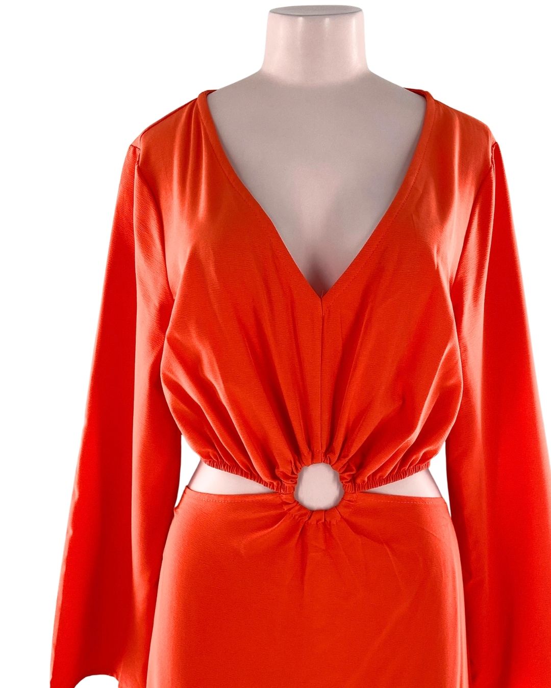 Maxi vestido estructurado