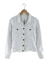 Chaqueta abotonada en denim