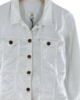 Chaqueta abotonada en denim