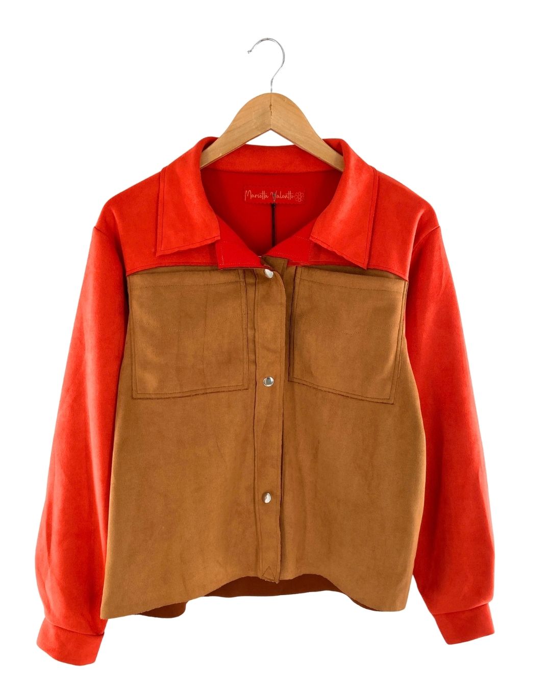Chaqueta color block