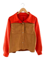Chaqueta color block