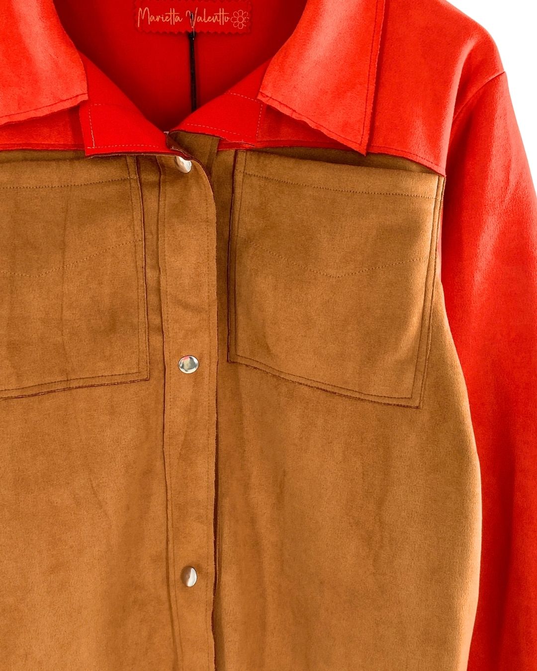 Chaqueta color block