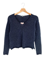 Saco tejido brillante basico