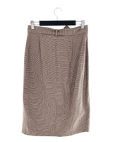 Falda stretch midi abotonada