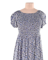 Vestido mini encauchado print