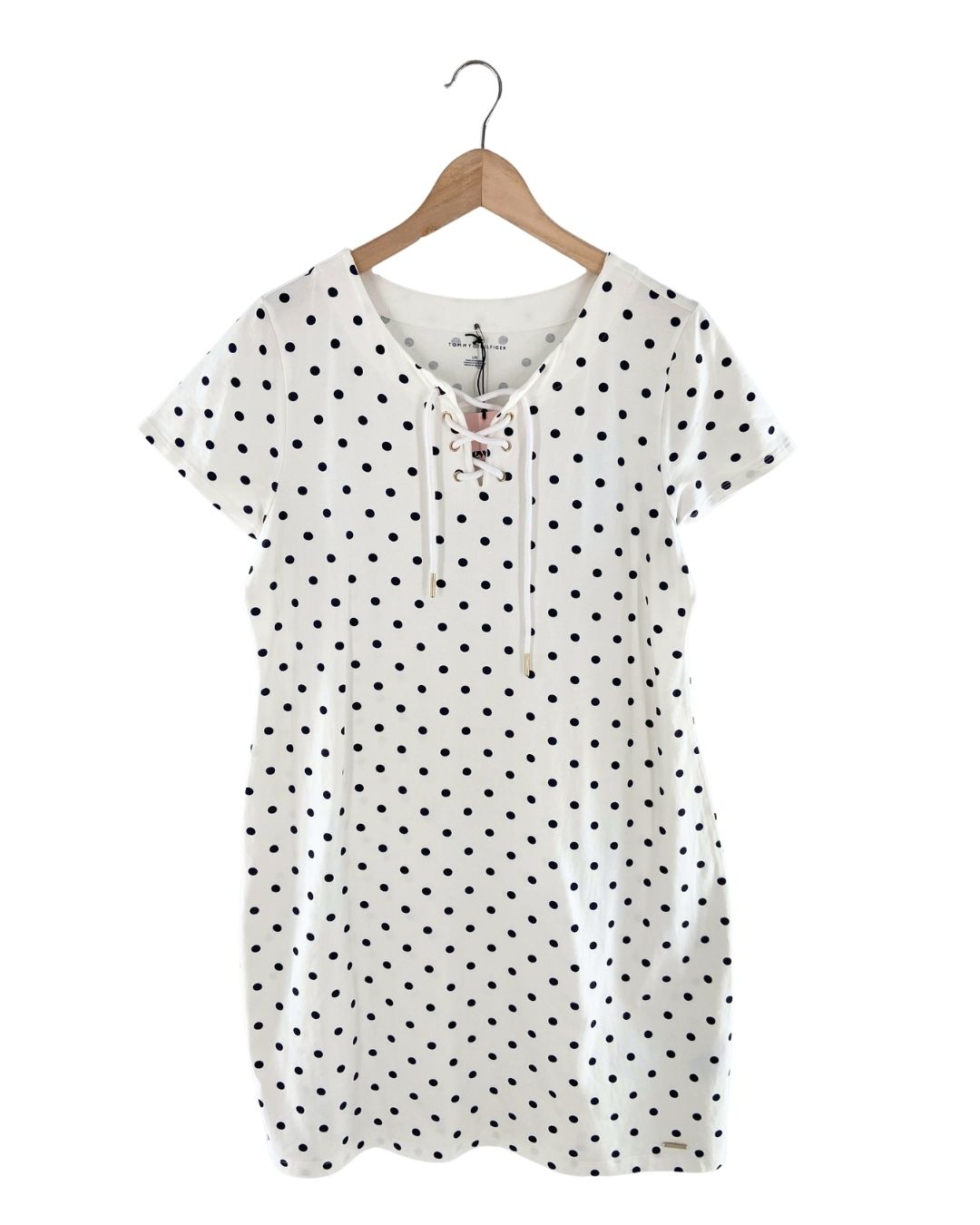 Vestido midi manga corta print