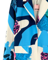 Set de blazer y pantalon flare
