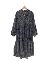 Maxi vestido traslucido print