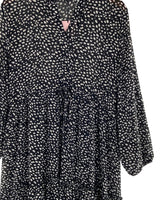 Maxi vestido traslucido print