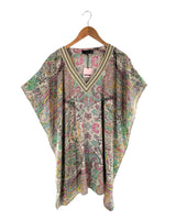 Bluson satinado oversize print