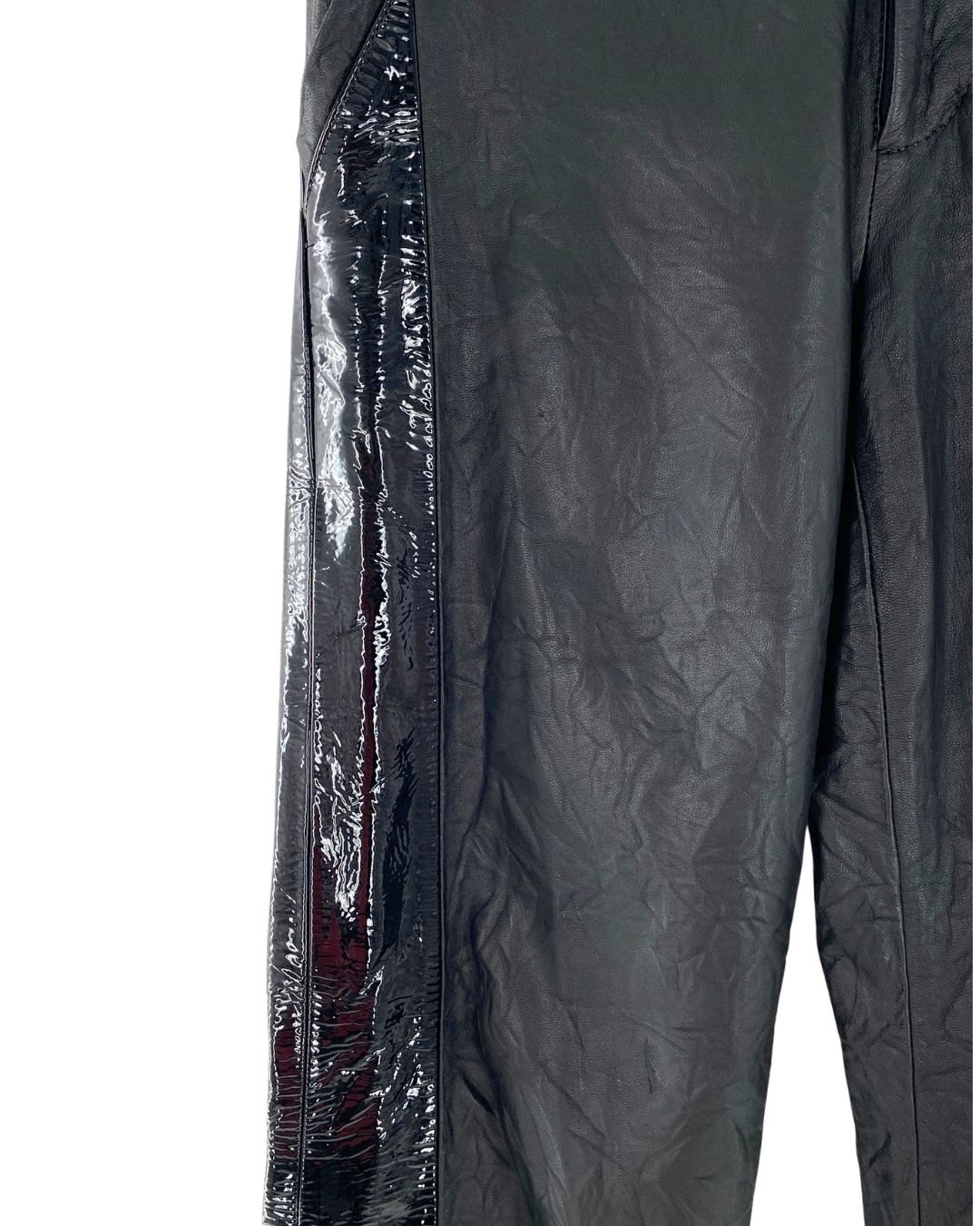 Pantalon en cuero