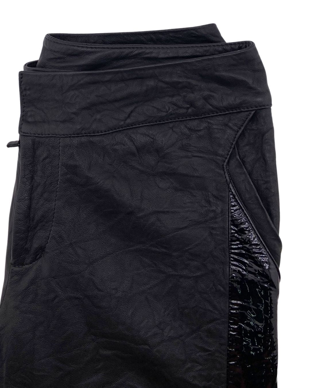 Pantalon en cuero