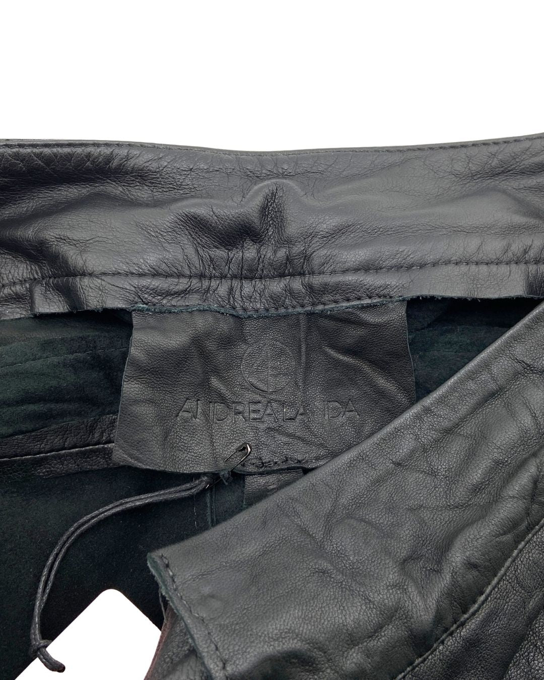 Pantalon en cuero